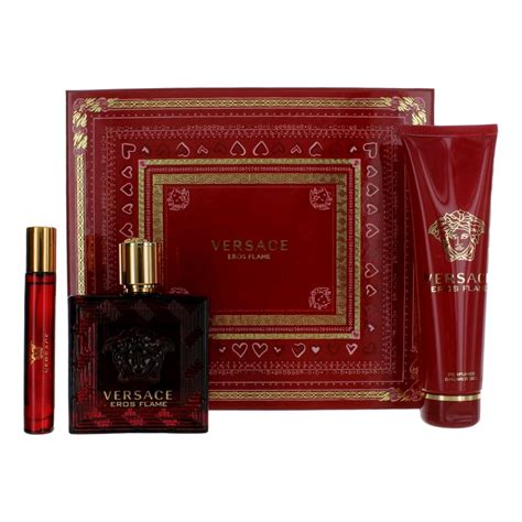 versace eros flame cologne gift set